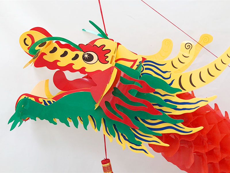 中國龍-組裝式 (2龍1球1吊牌)