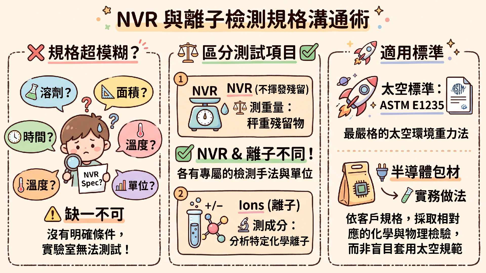 ●NVR是什麼?半導體無塵包材非揮發性殘留怎麼測、怎麼看|格森塑膠 ●NVR是什麼?半導體無塵包材非揮發性殘留怎麼測、怎麼看|格森塑膠