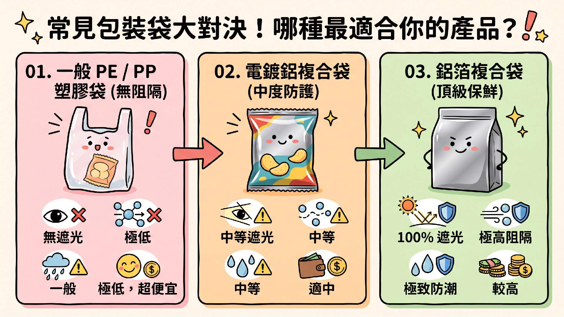 ●面膜袋為什麼要用鋁箔袋?一般塑膠袋不行嗎?阻氧、防潮、遮光完整解析|格森塑膠 ●面膜袋為什麼要用鋁箔袋?一般塑膠袋不行嗎?阻氧、防潮、遮光完整解析|格森塑膠