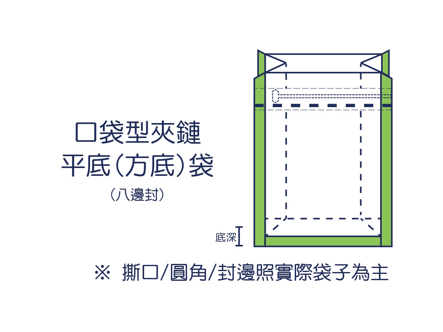 霧面電鍍無氣閥口袋夾鏈