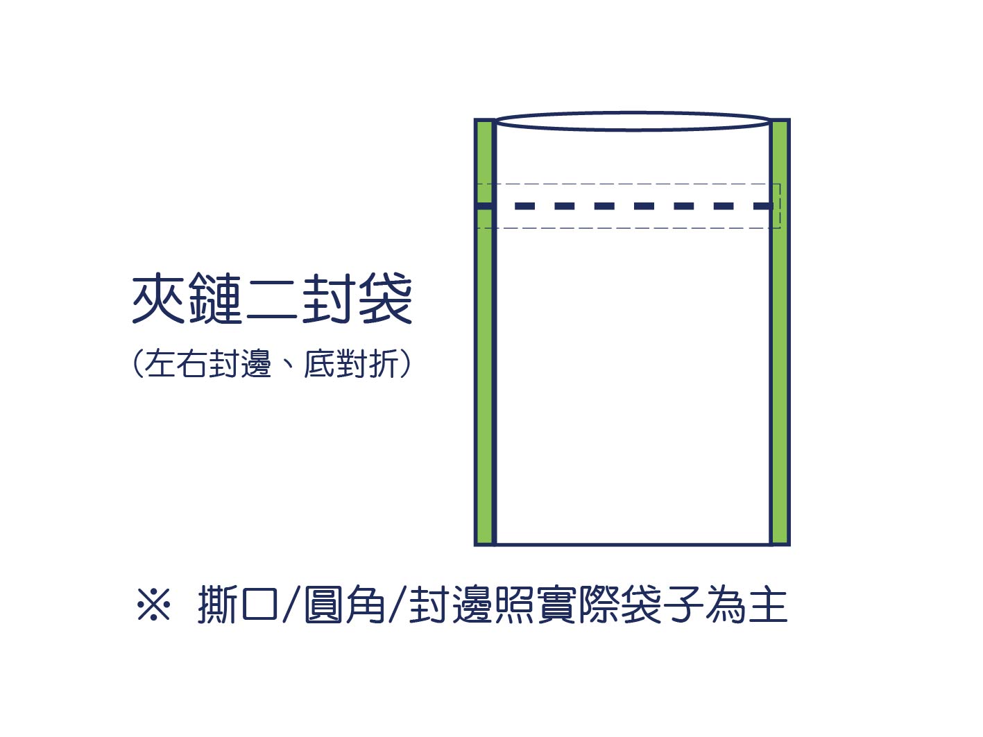 抗靜電金屬夾鏈平口袋
